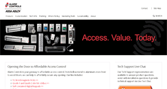 Desktop Screenshot of alarmcontrols.com